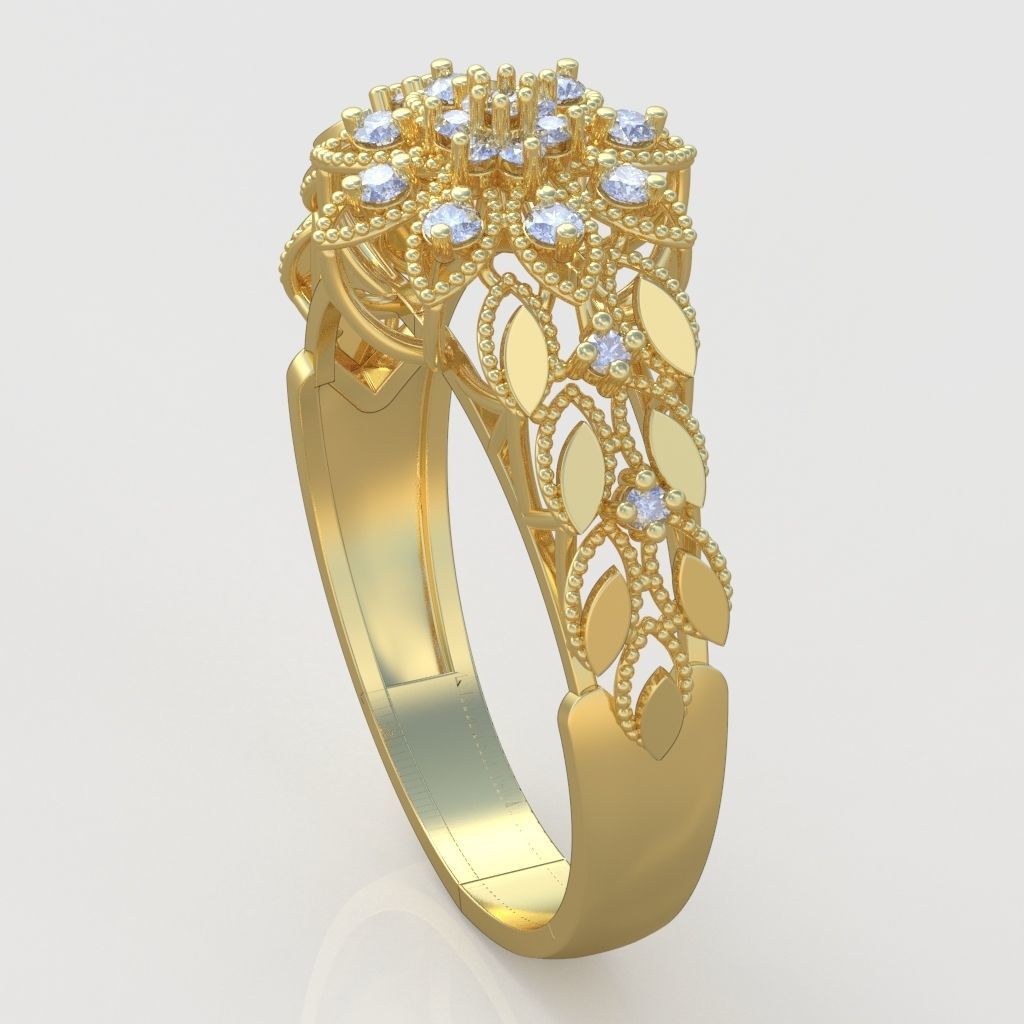 Ring 3D model 0262 3D printable model-14 3D print model_3