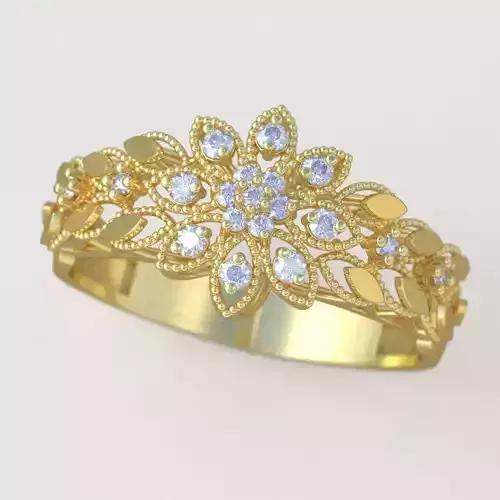 Ring 3D model 0262 3D printable model-14 3D print model
