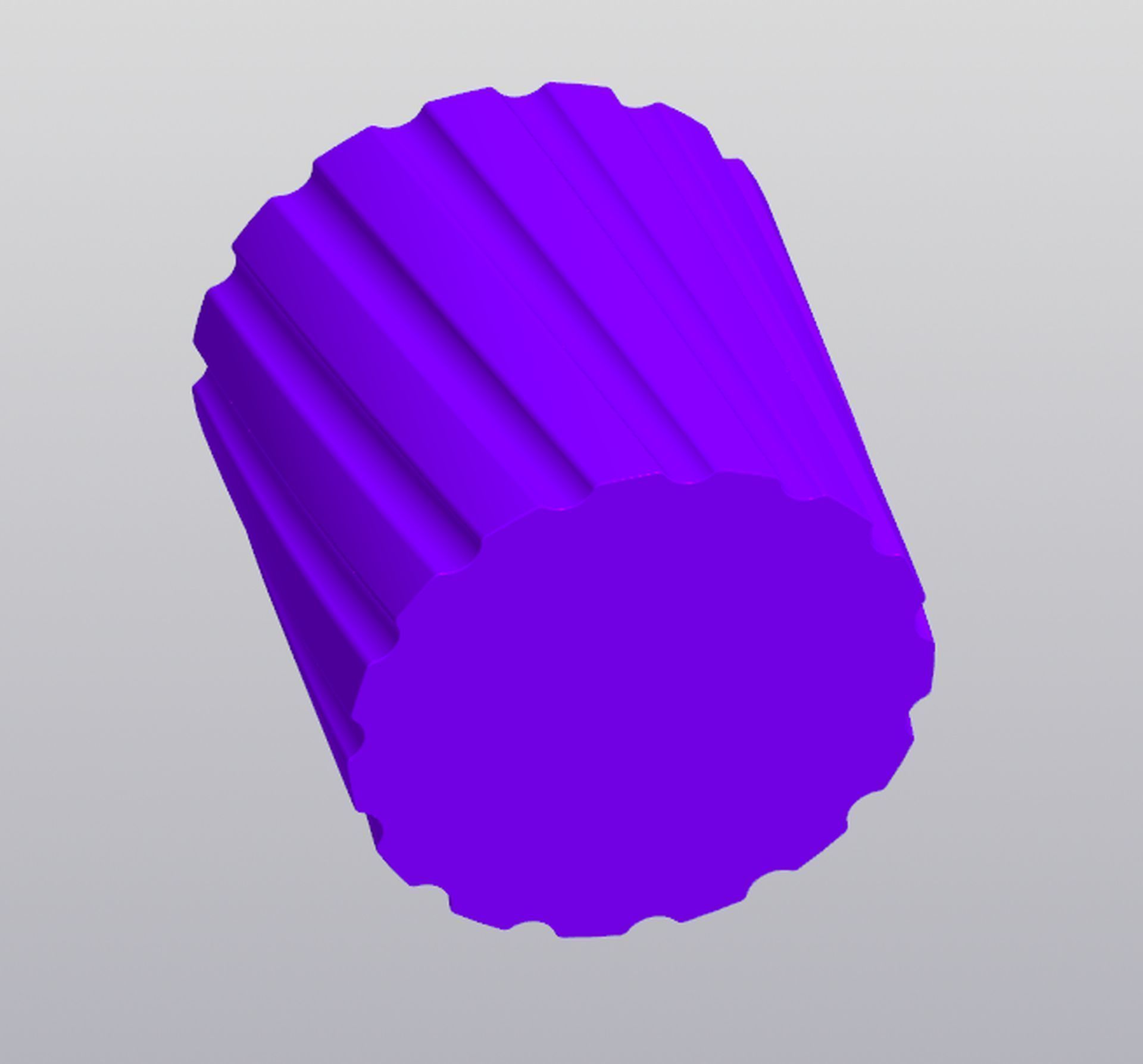 Milled Pen holder Planter 3D print model_3