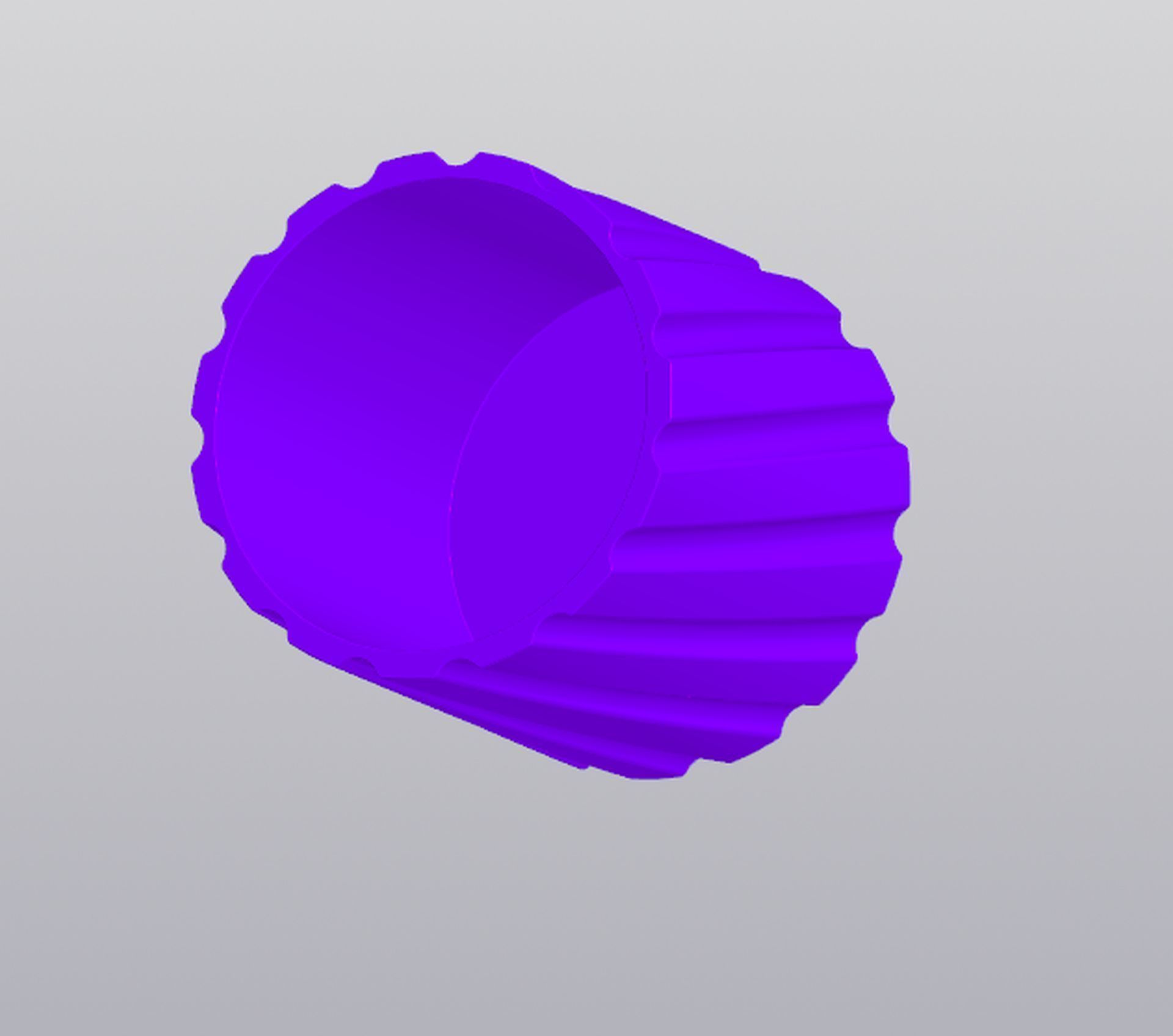 Milled Pen holder Planter 3D print model_4