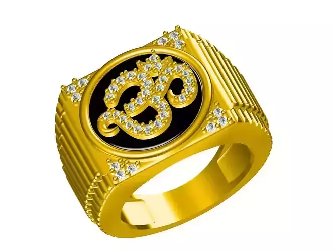 Om man Ring-01
