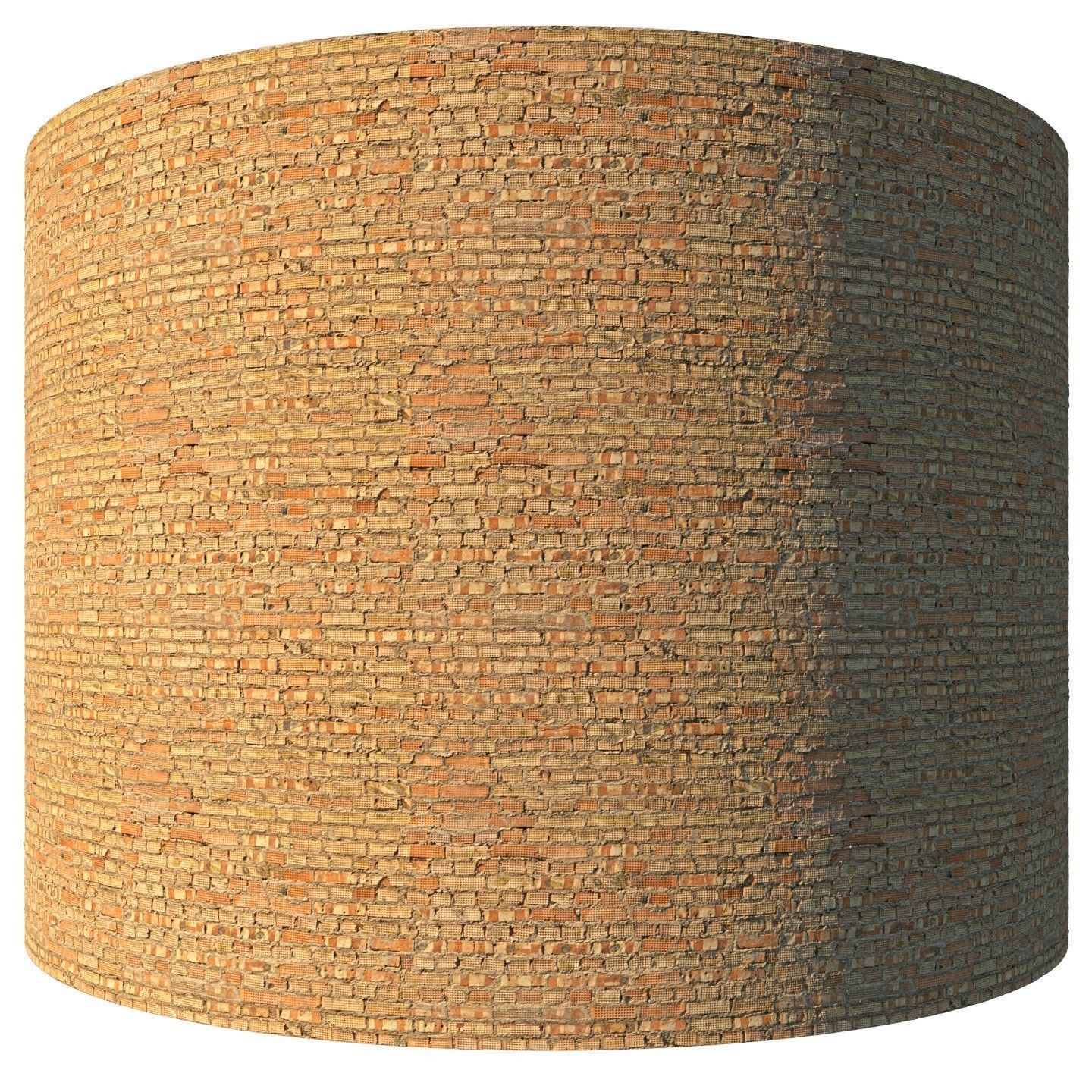 Brick wall 05 - scanned PBR material Texture_3