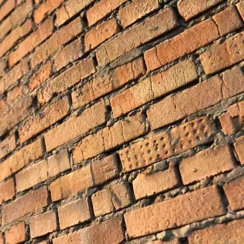 Brick wall 06 - scanned PBR material Texture