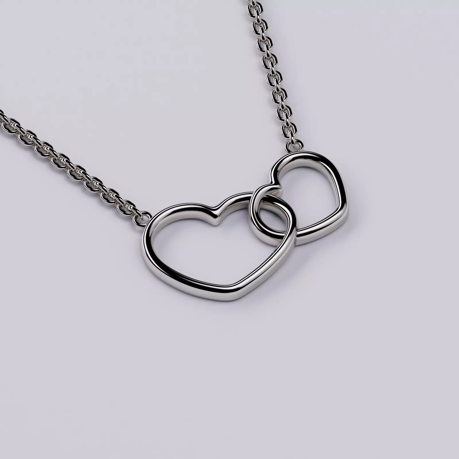 Pendant Heart  Style 11 3D print model_0