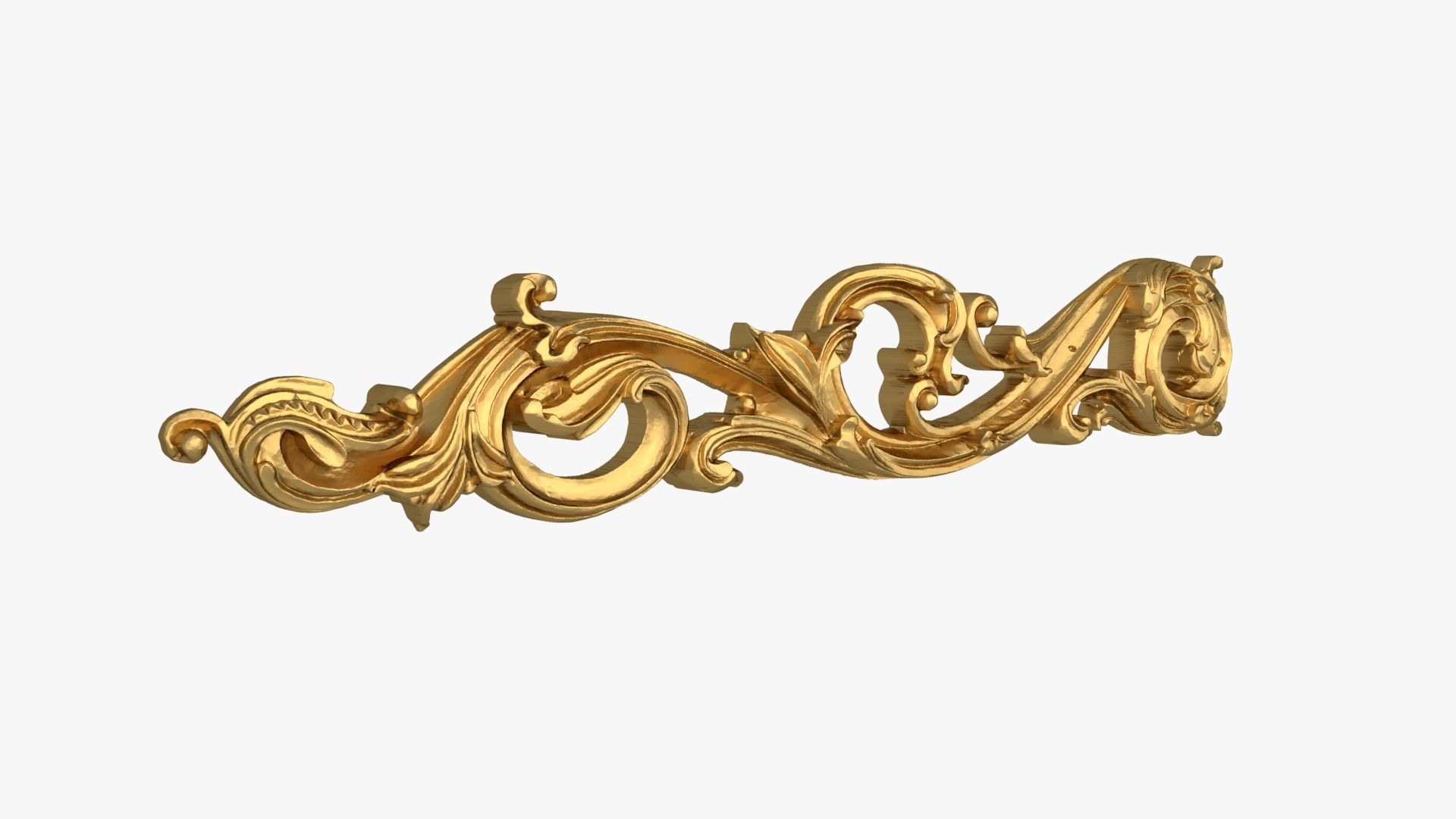 Classic decor ornament 249 3D model_1