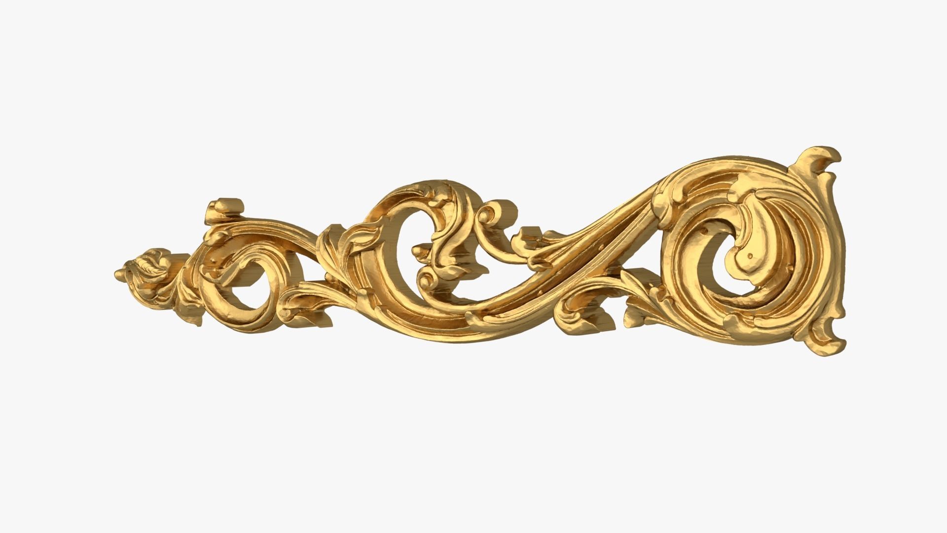 Classic decor ornament 249 3D model_2