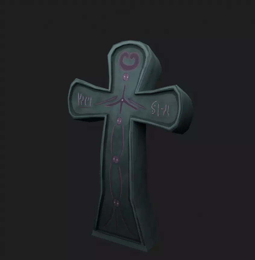 Cross Free 3D model