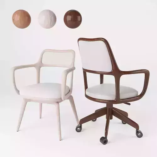 Giorgetti Baron Chair 3D model