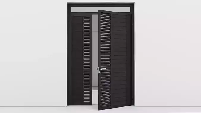Aluminium door 76
