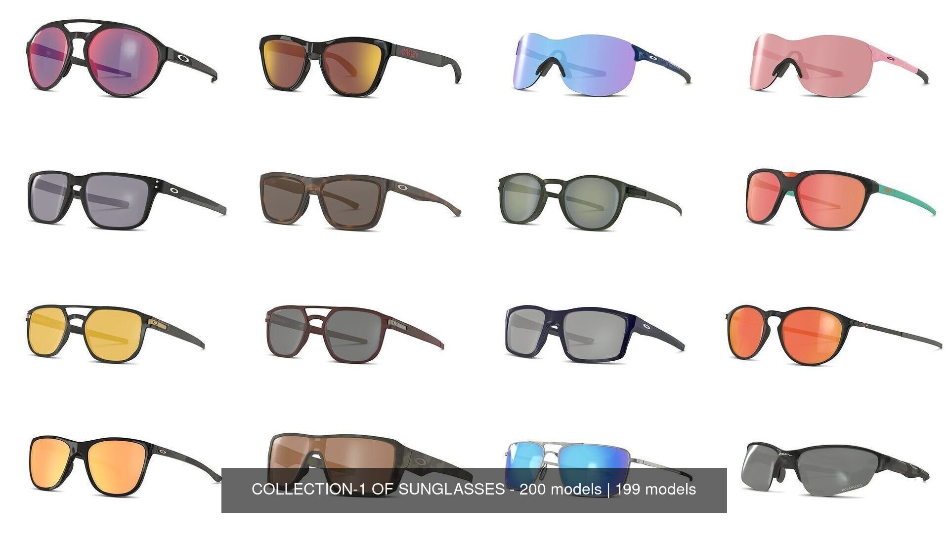 COLLECTION-1 OF SUNGLASSES - 200 models _29
