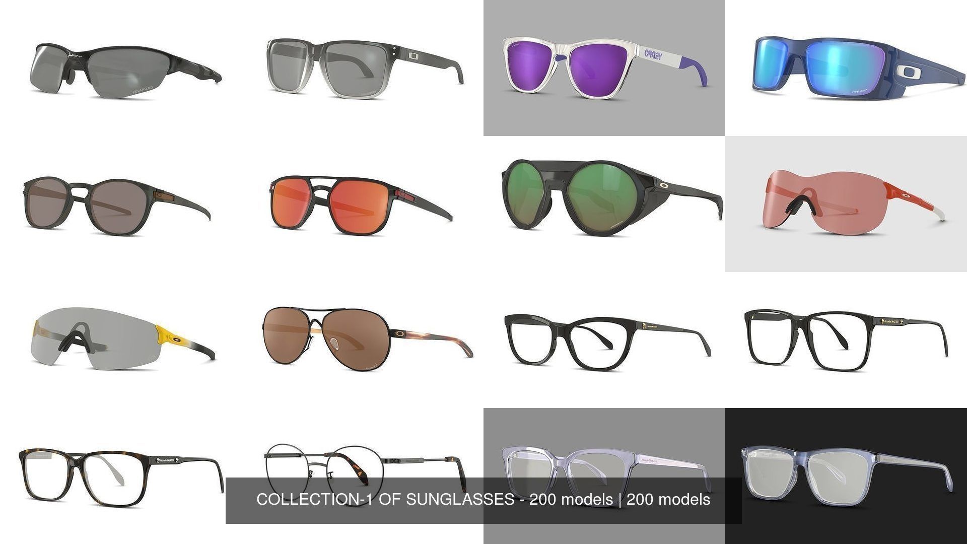 COLLECTION-1 OF SUNGLASSES - 200 models _31