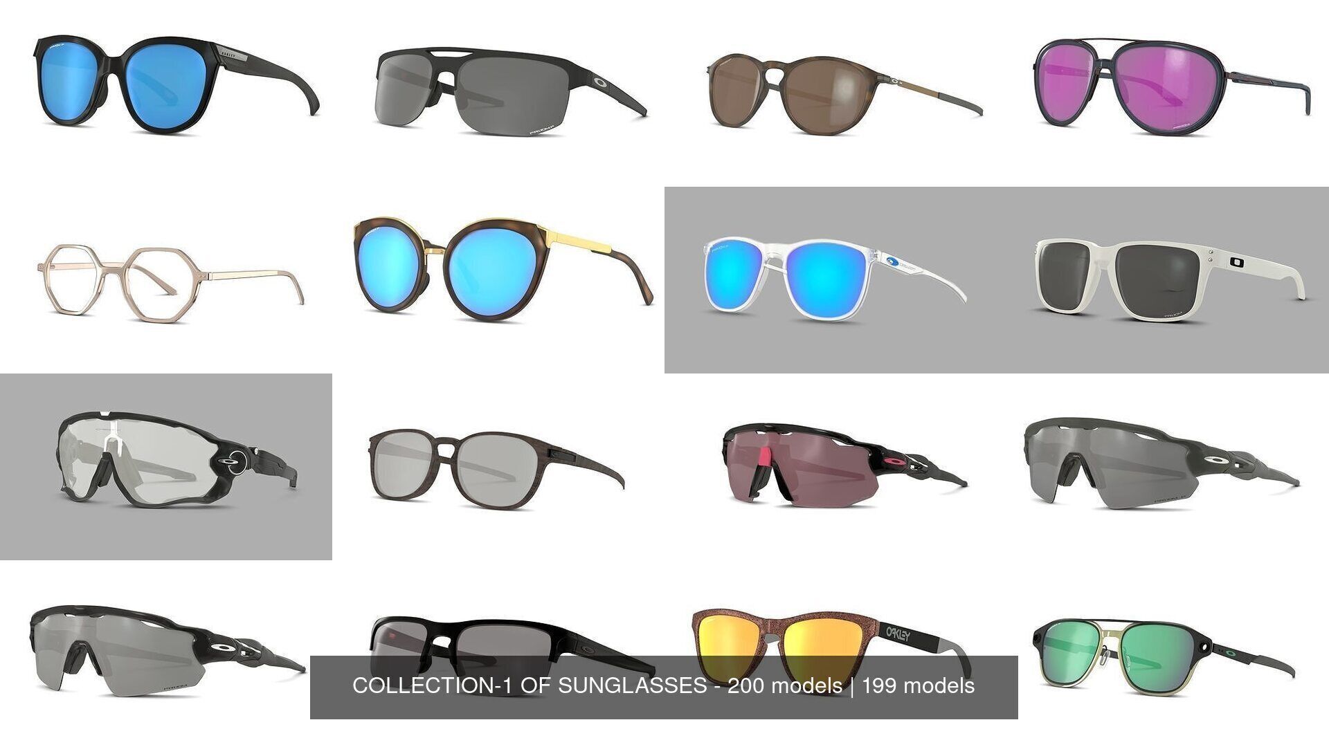 COLLECTION-1 OF SUNGLASSES - 200 models _14