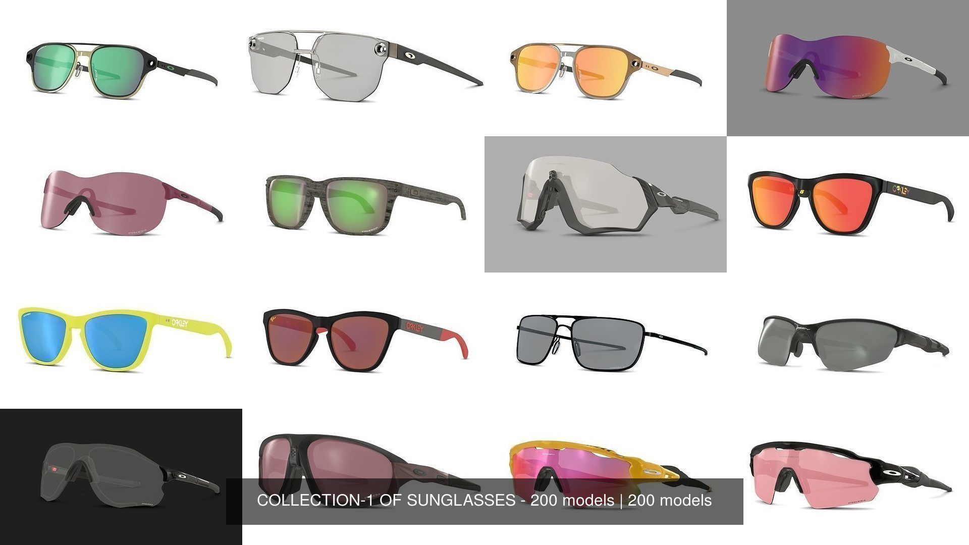 COLLECTION-1 OF SUNGLASSES - 200 models _15