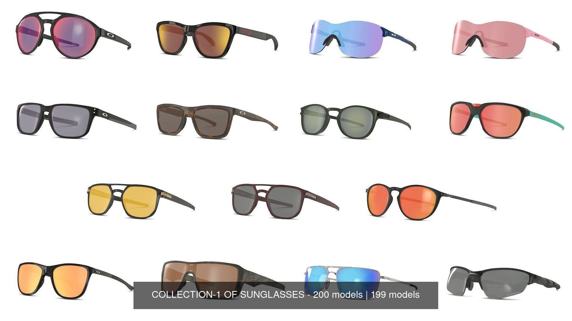 COLLECTION-1 OF SUNGLASSES - 200 models _28
