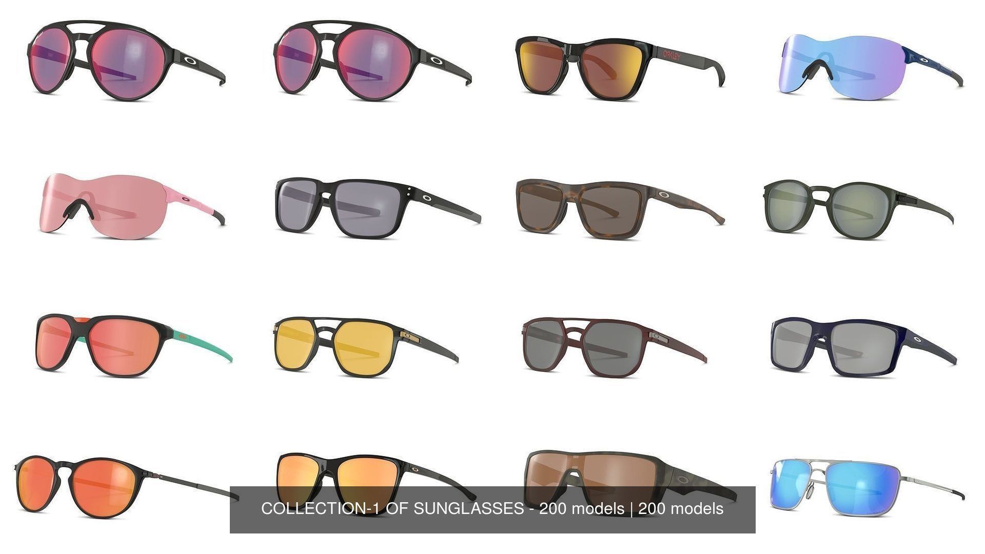 COLLECTION-1 OF SUNGLASSES - 200 models _27