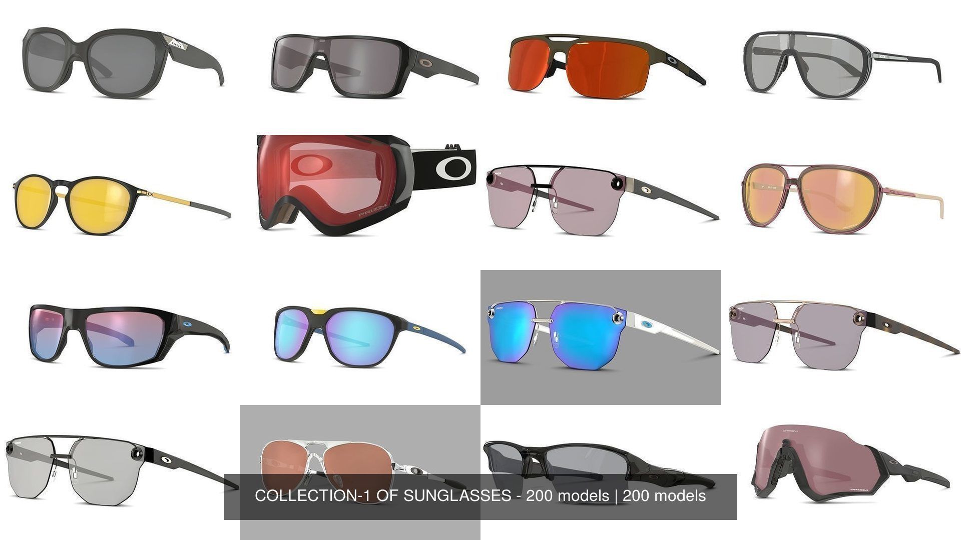 COLLECTION-1 OF SUNGLASSES - 200 models _24