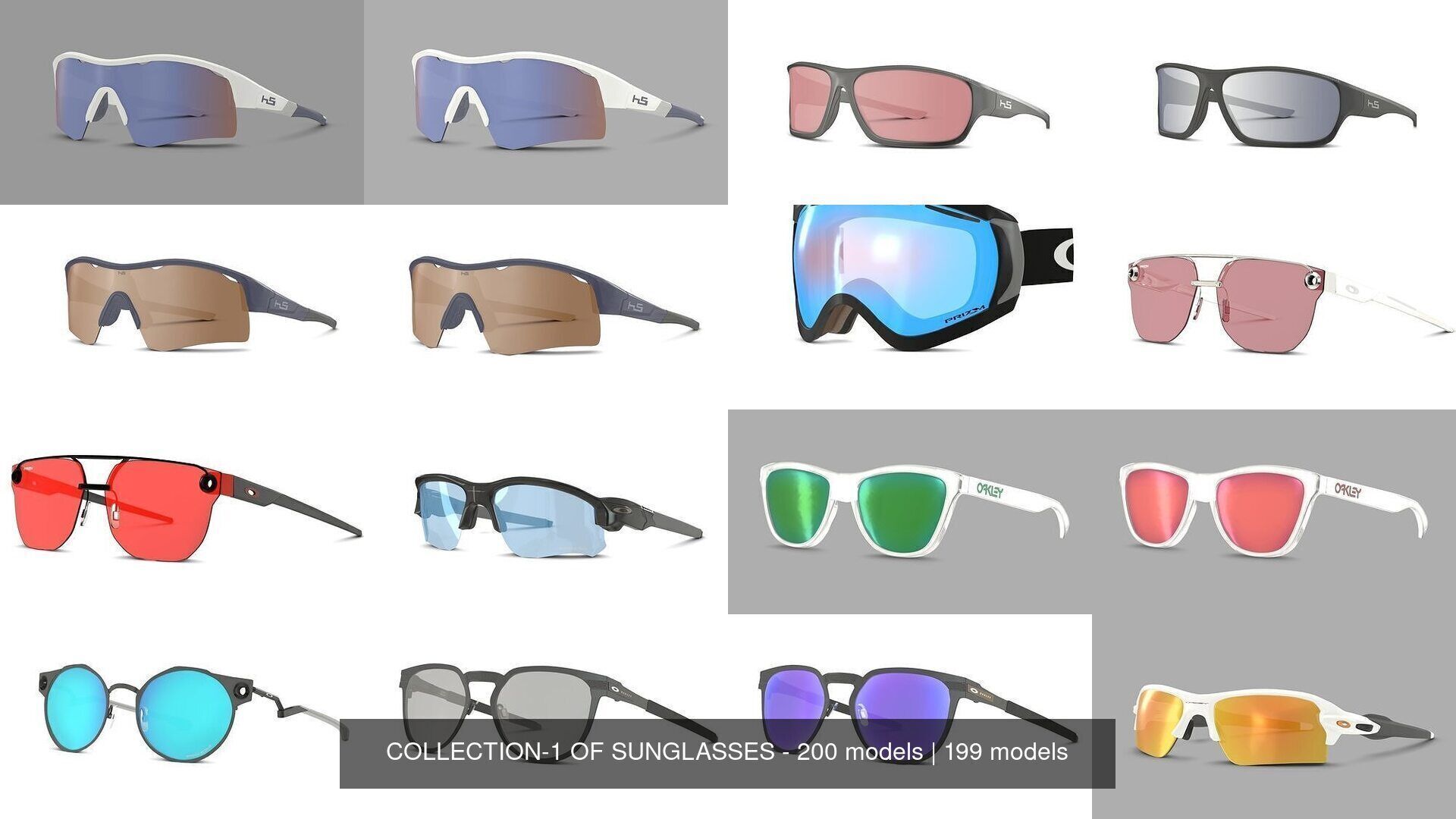 COLLECTION-1 OF SUNGLASSES - 200 models _10