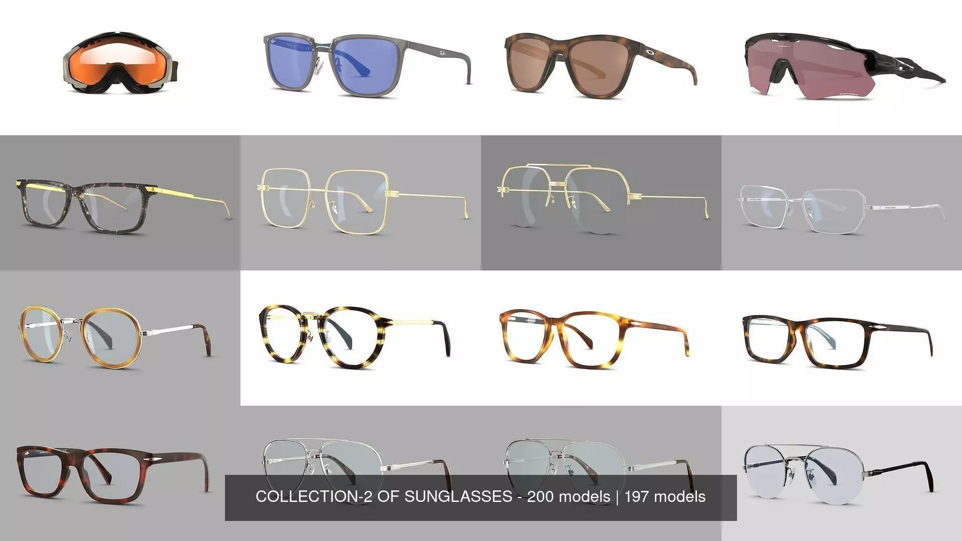 COLLECTION-2 OF SUNGLASSES - 200 models _2