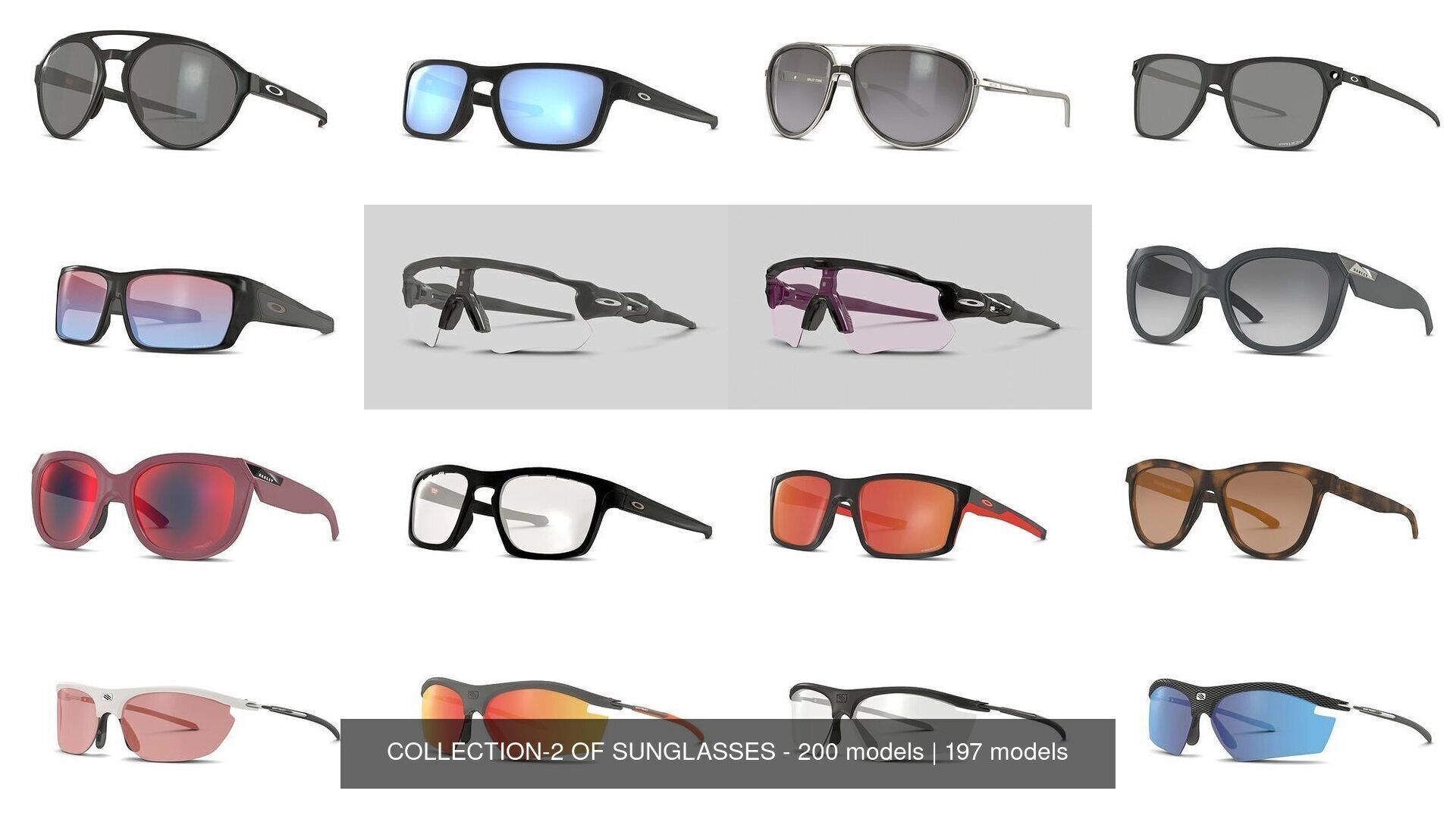 COLLECTION-2 OF SUNGLASSES - 200 models _14