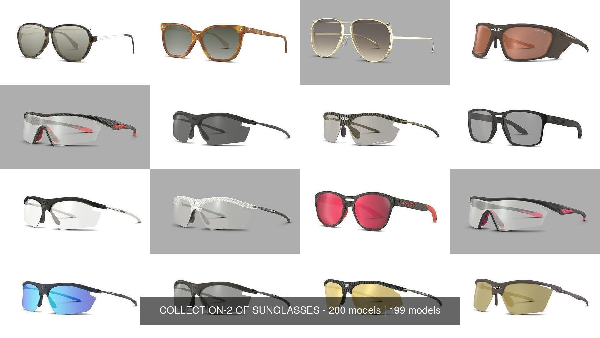 COLLECTION-2 OF SUNGLASSES - 200 models _31