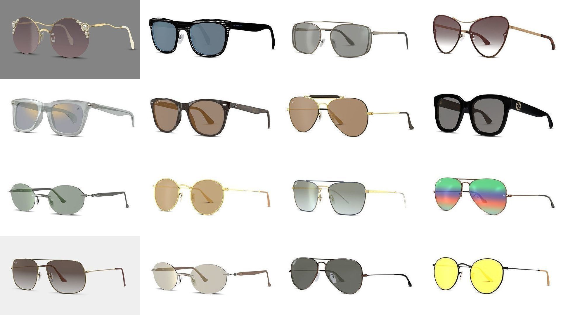 COLLECTION-2 OF SUNGLASSES - 200 models _57