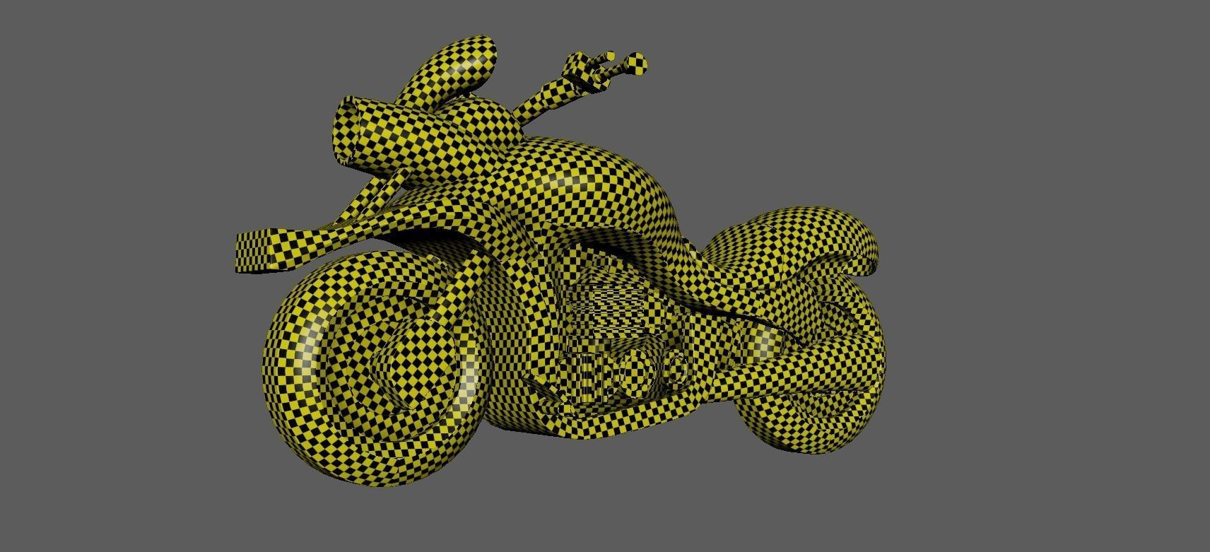 Sci-fi Bike Game Ready 7 3D model_6