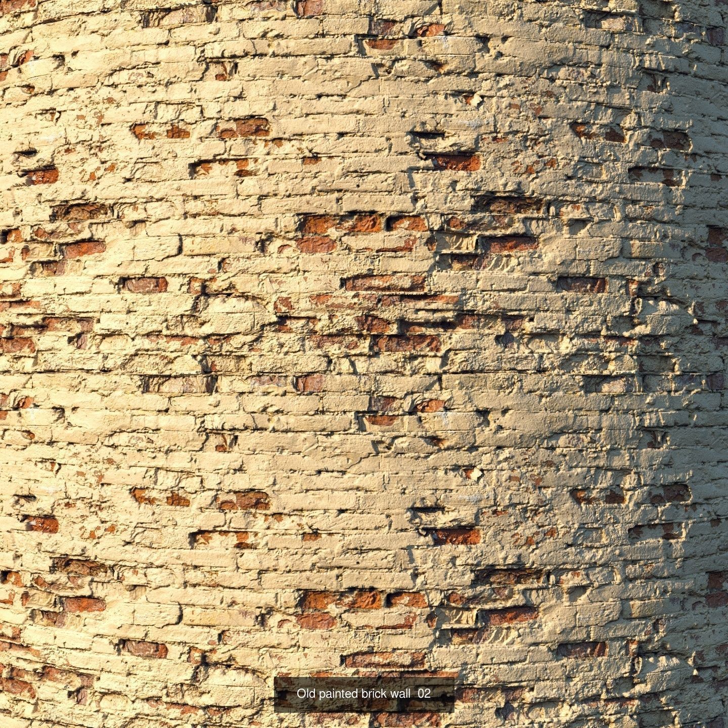Realistic Scanned Brick Wall Materials 3D Model Collection_15
