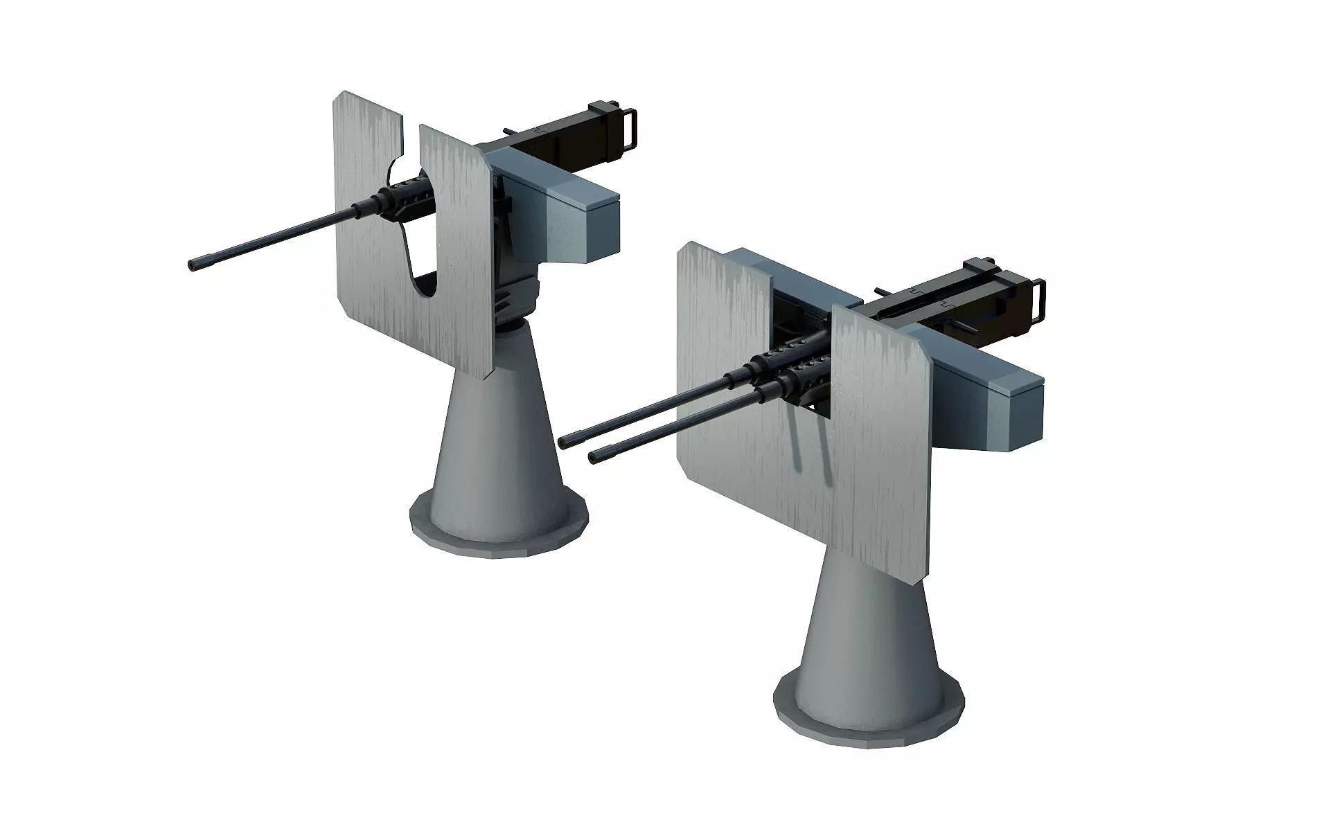 50 Caliber Machine Gun 3D model_0