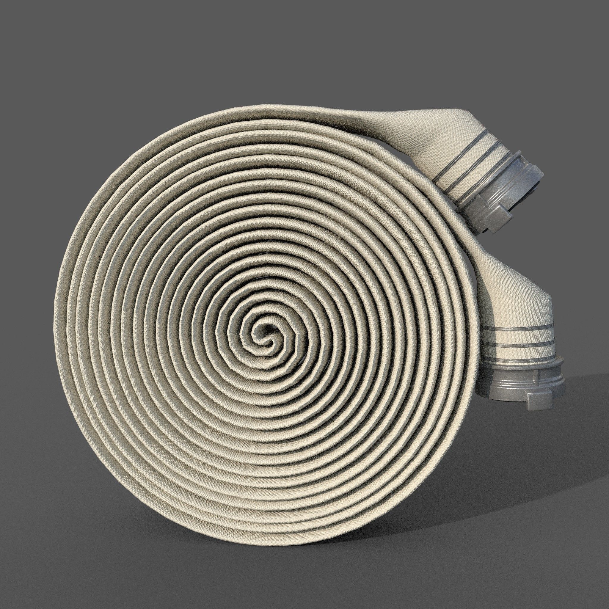 Fire hose 3D model_5