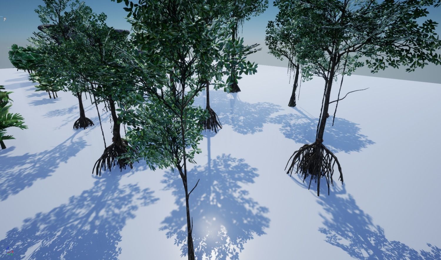 tropical forest pack for game ready Low-poly 3D model_23