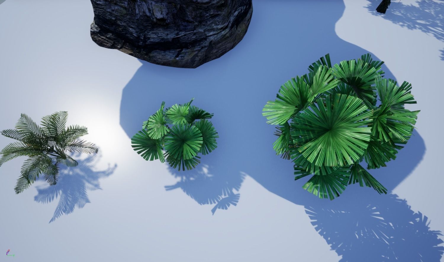 tropical forest pack for game ready Low-poly 3D model_17