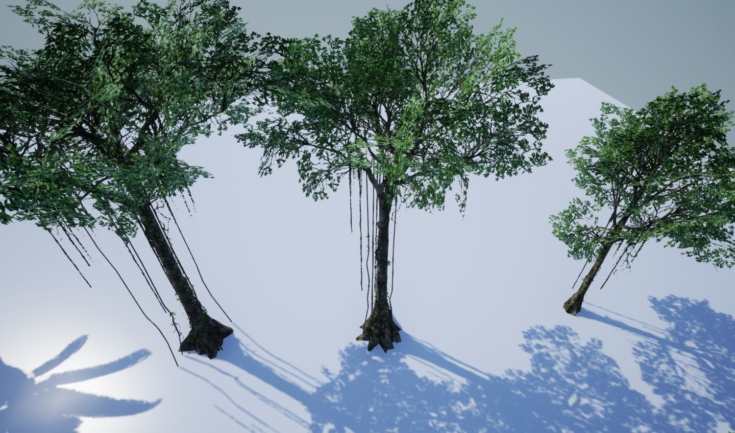 tropical forest pack for game ready Low-poly 3D model_29