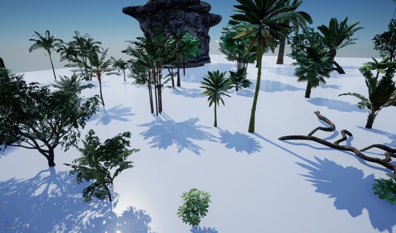 tropical forest pack for game ready Low-poly 3D model_33