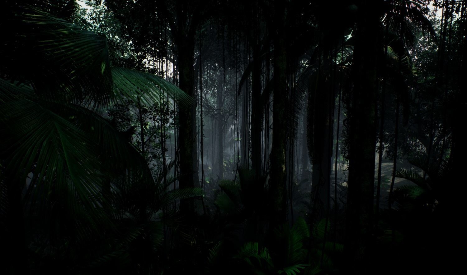 tropical forest pack for game ready Low-poly 3D model_7