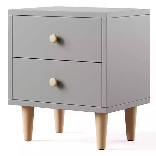 Finn Kids 2-Drawer Nightstand 