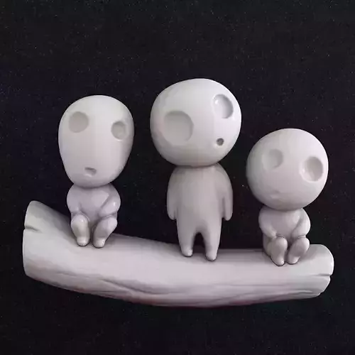 Kodama Princess Mononoke  3D print model