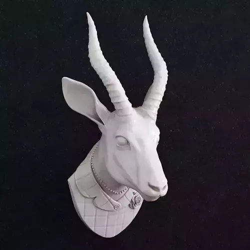Gazelle head costume bust antelope suite