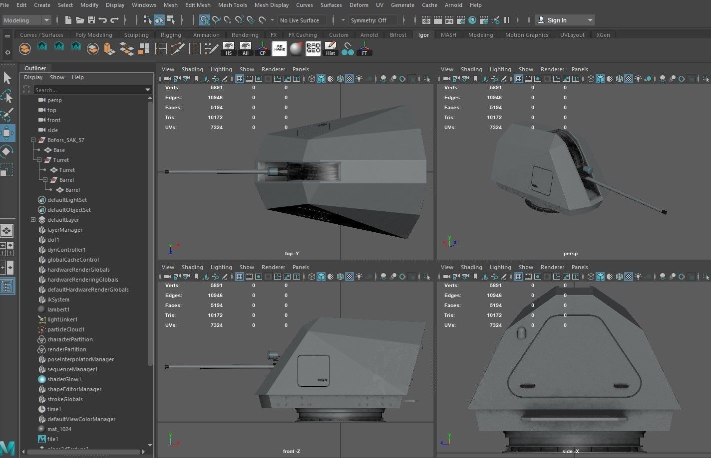 Bofors SAK 57 3D model_13