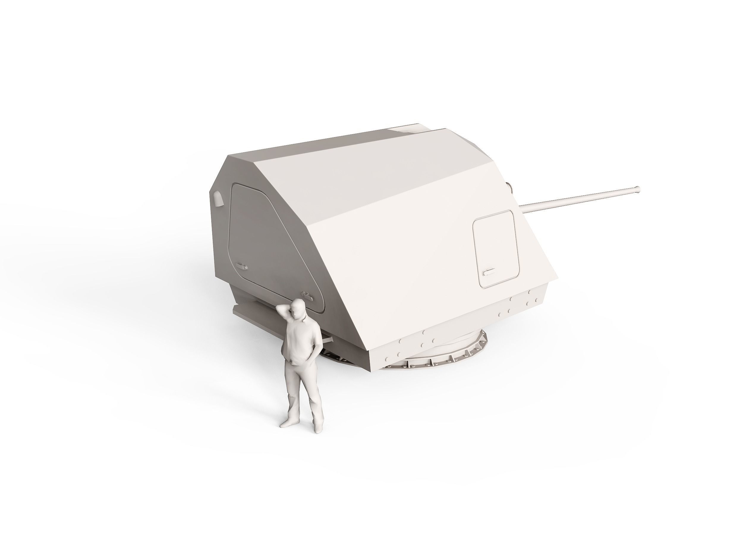 Bofors SAK 57 3D model_6