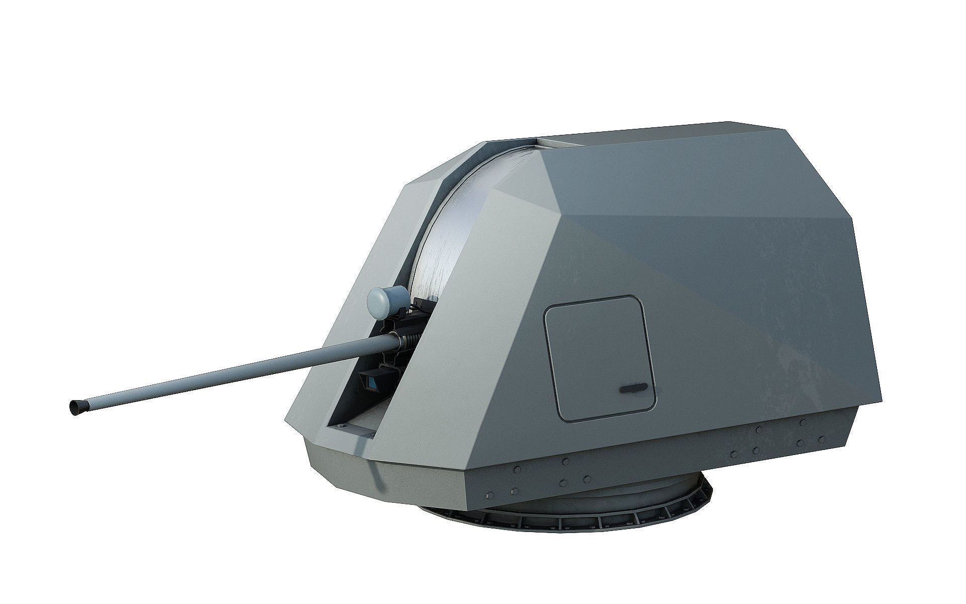 Bofors SAK 57 3D model_1