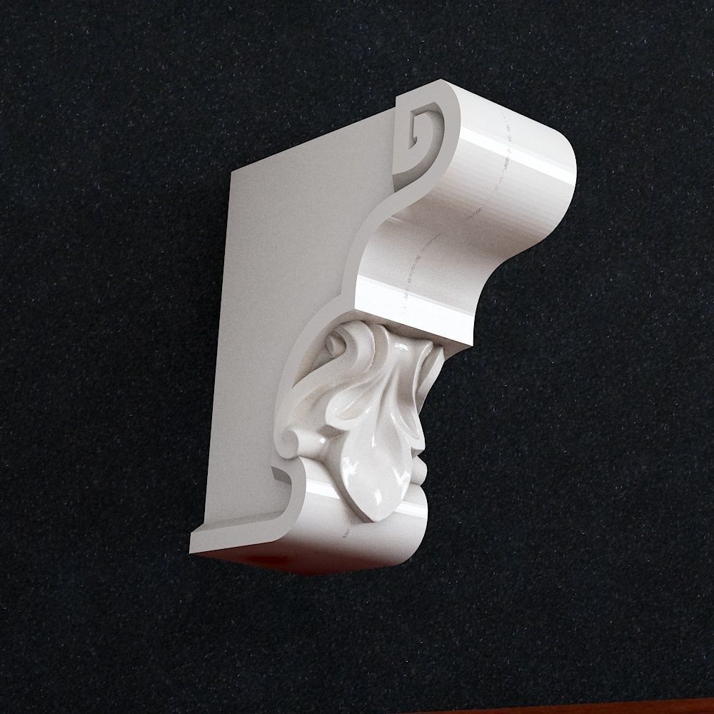 Bracket kronstaein Furniture Corbet 3 3D print model_1