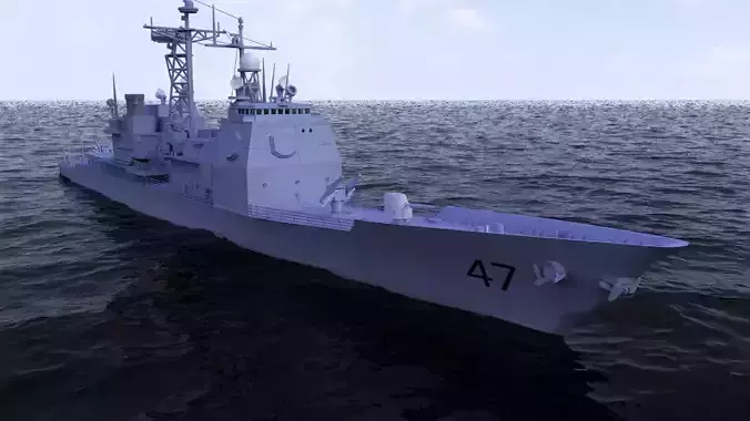 ticonderoga class cruiser cg47 uss