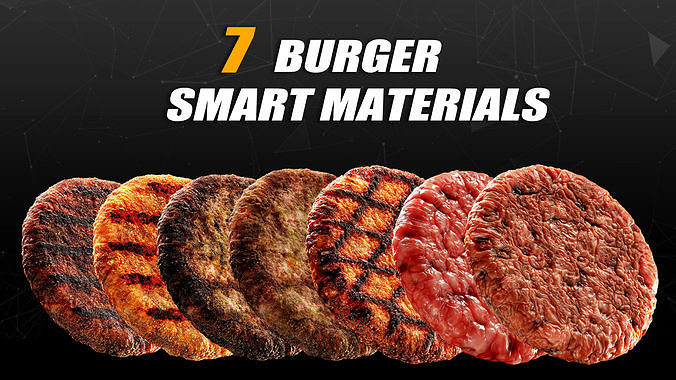 36 Food And Candy Smart Materials  3D model 3