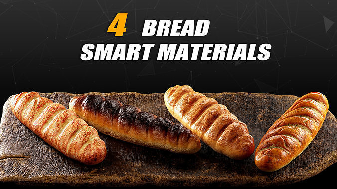 36 Food And Candy Smart Materials  3D model 2