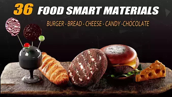 36 Food And Candy Smart Materials 