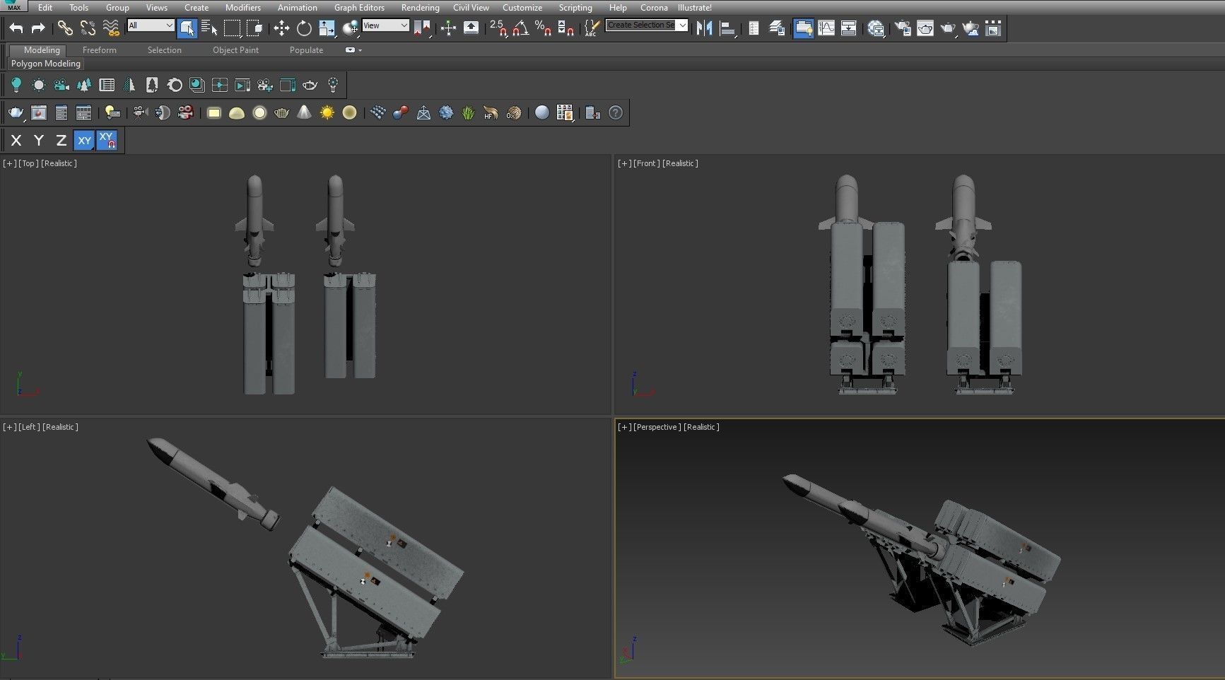 Naval Strike Missile 3D model_9