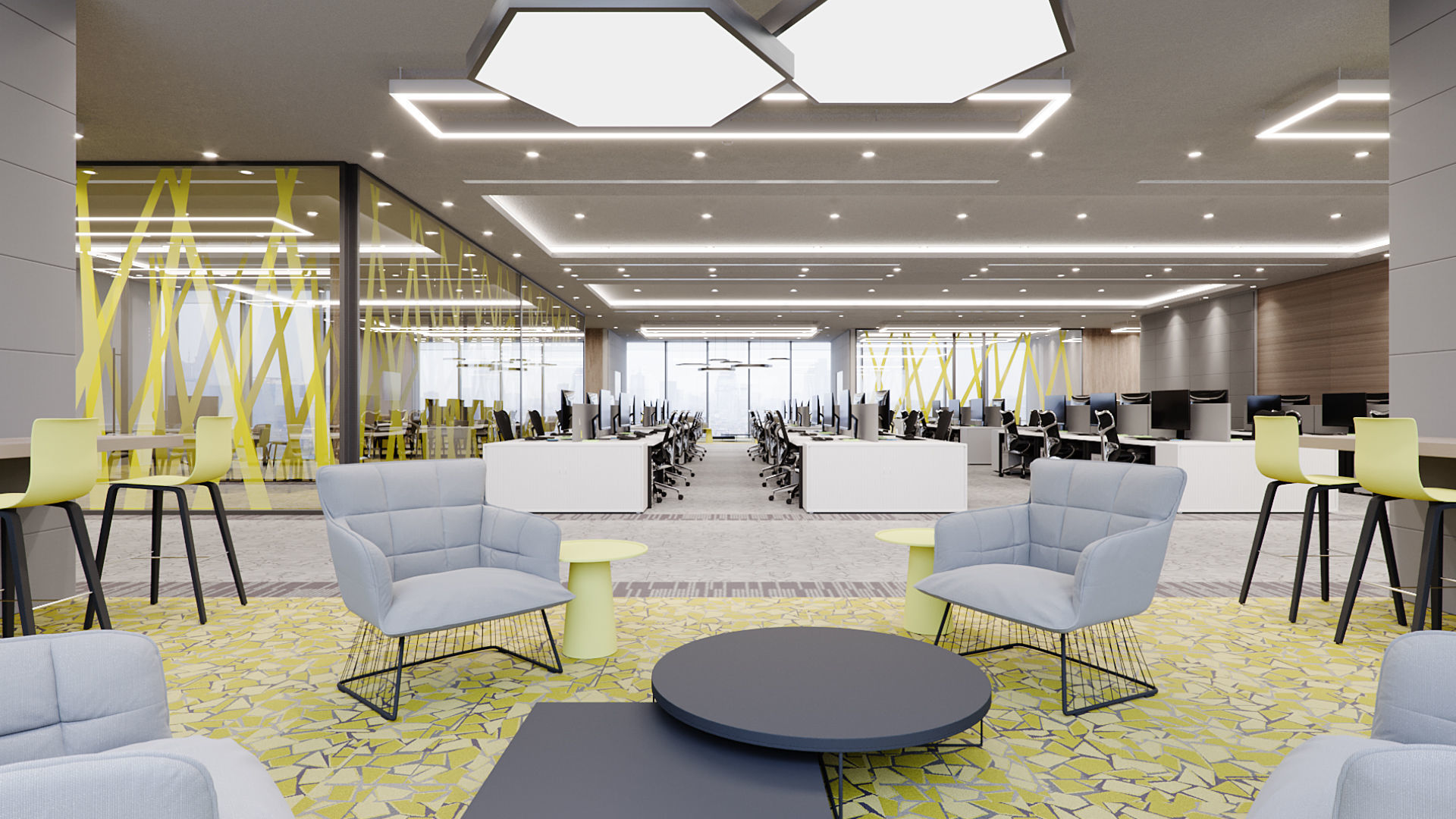 Corona - 3ds Max scene files - Office Space Interior  3D model_3