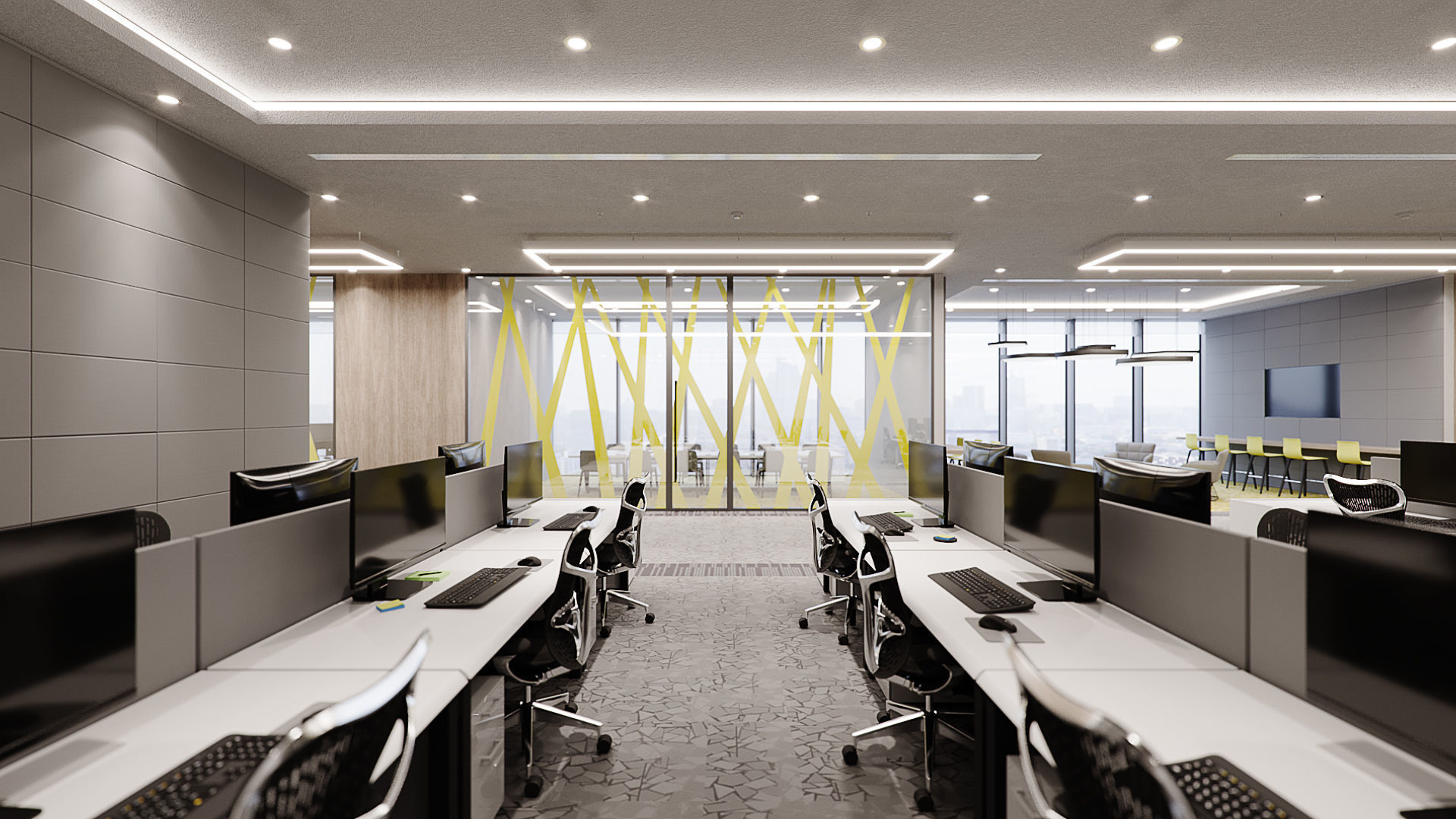 Corona - 3ds Max scene files - Office Space Interior  3D model_2