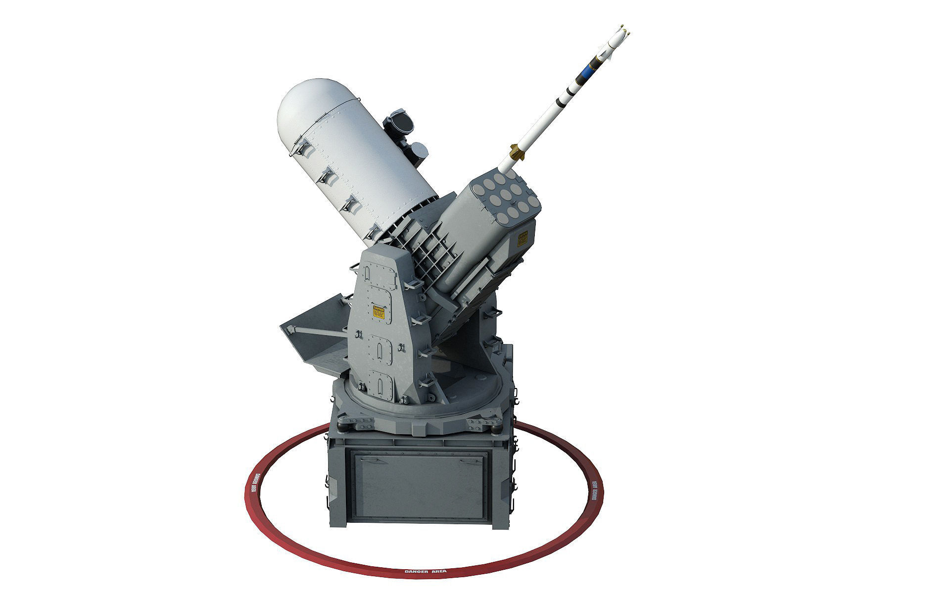 Mk 15 Mod 31 SeaRAM 3D model_1