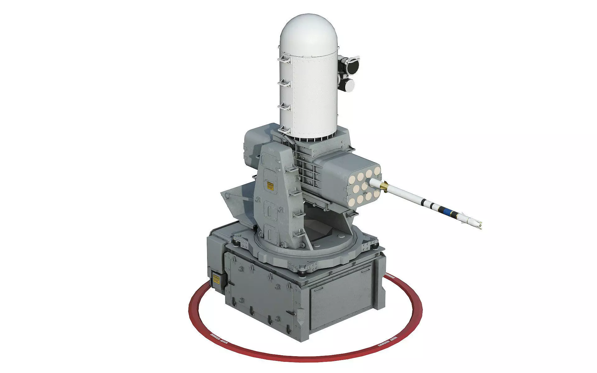 Mk 15 Mod 31 SeaRAM 3D model_0